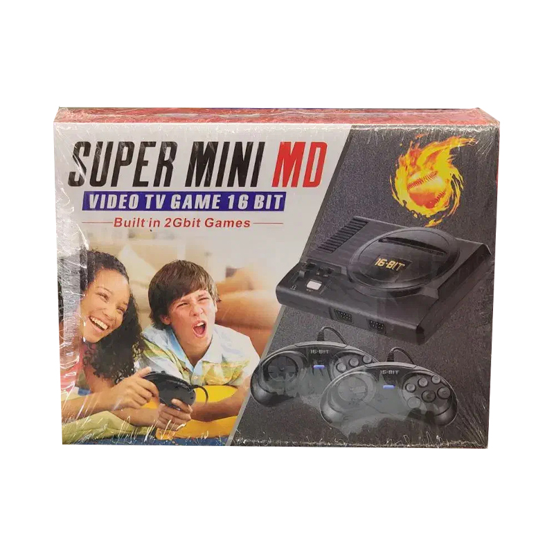 کنسول بازی Super Mini MD طرح سگا مینی همراه ۲۰۸ بازی